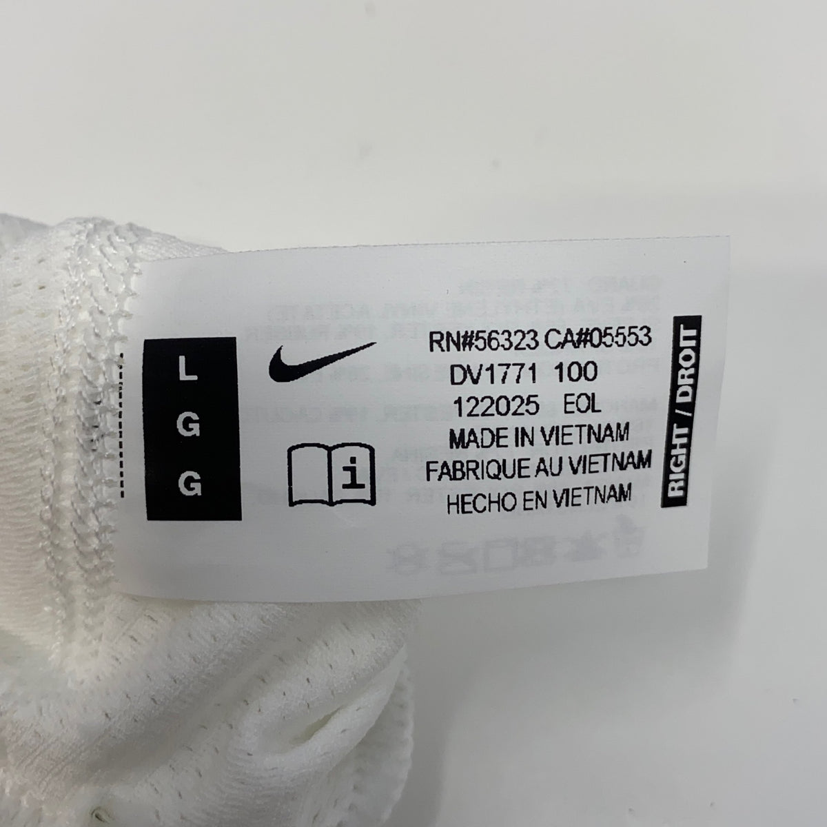 Serial #/Tag-LPNRRJK9567394
