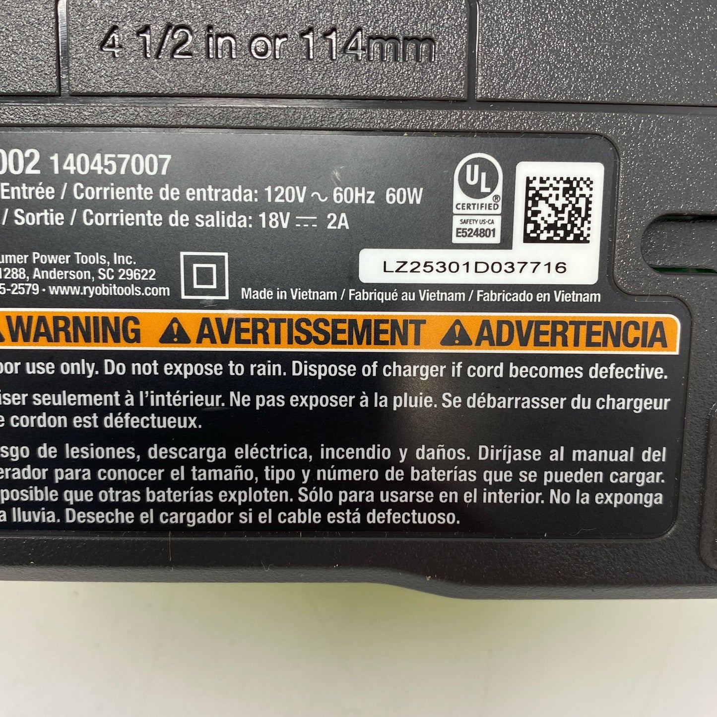 Serial #/Tag-LPNND6NG73DBZ