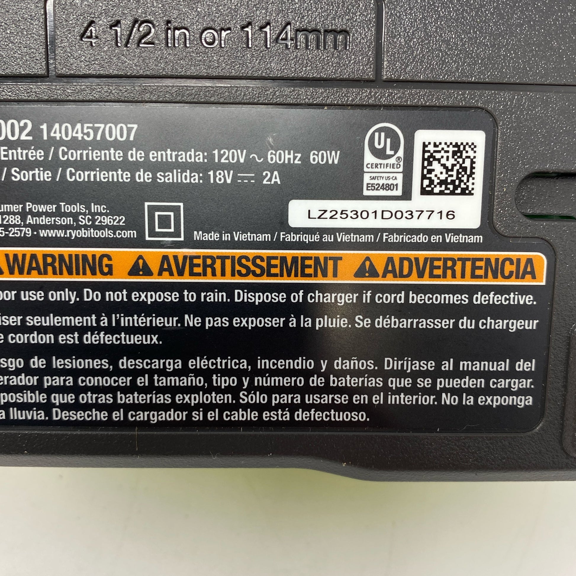 Serial #/Tag-LPNND6NG73DBZ