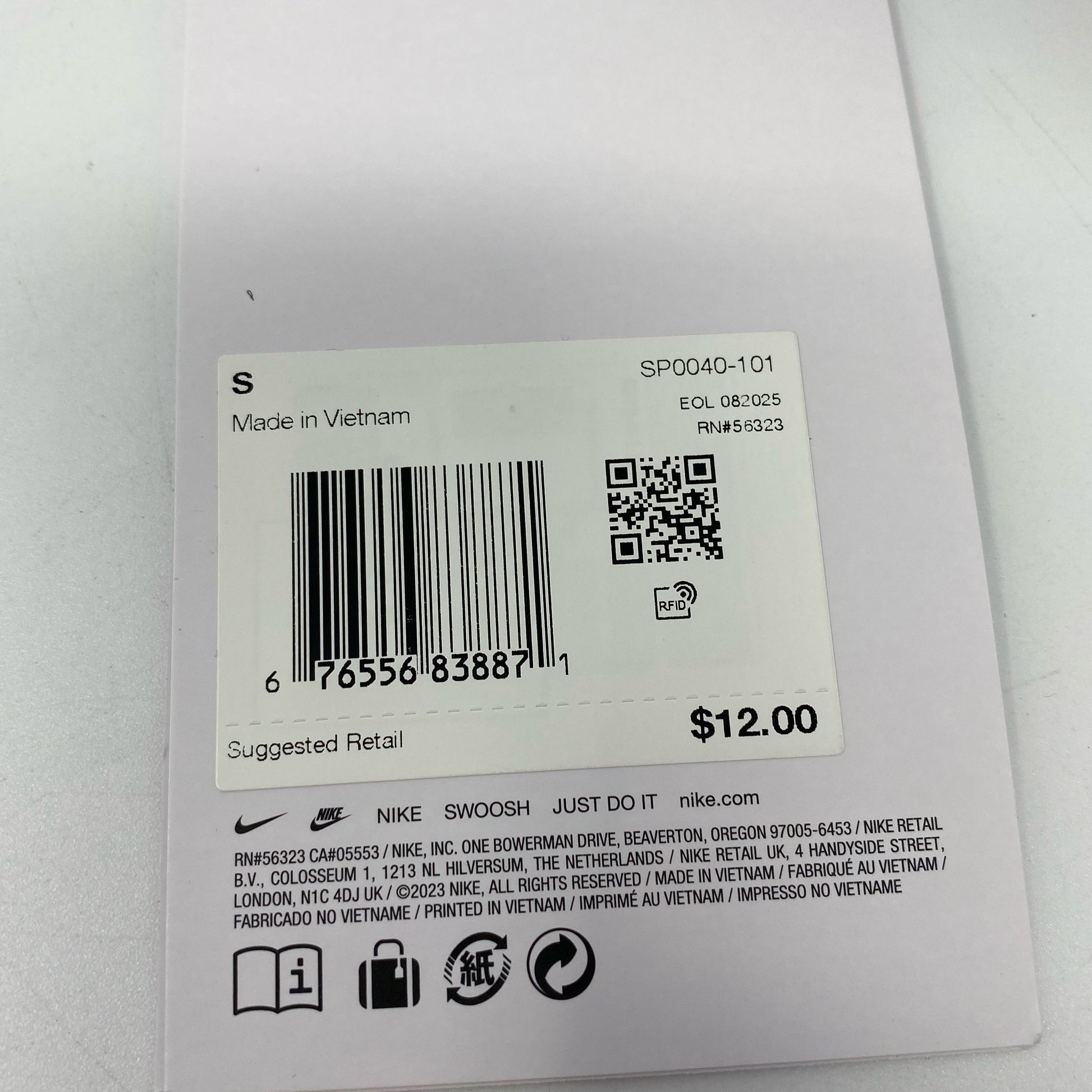 Serial #/Tag-LPNPMGX0958453