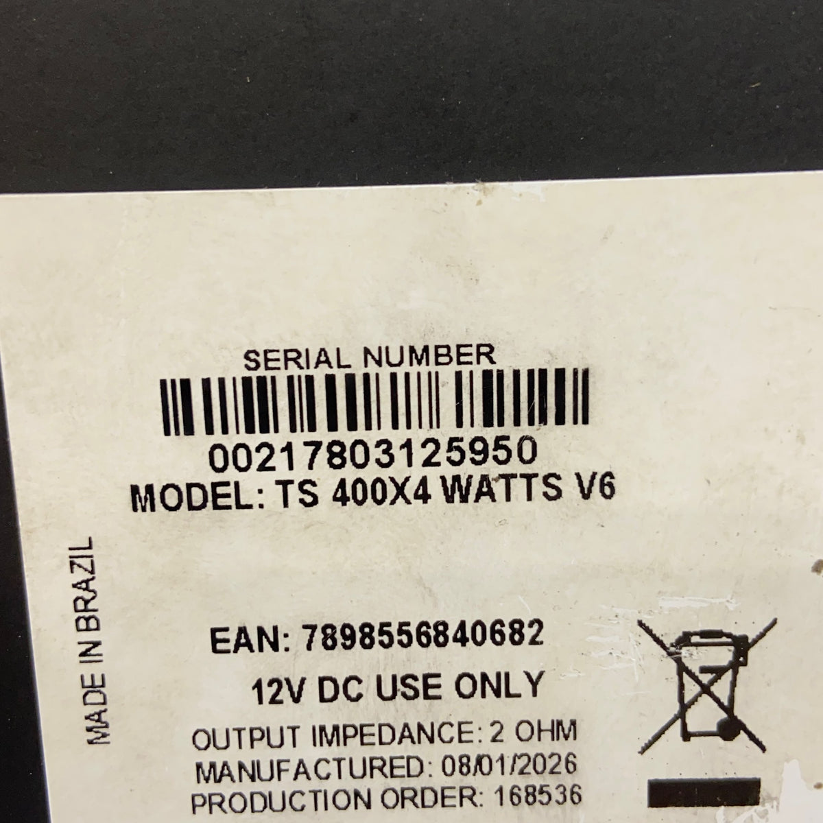 Serial #/Tag-UNT081579K0B