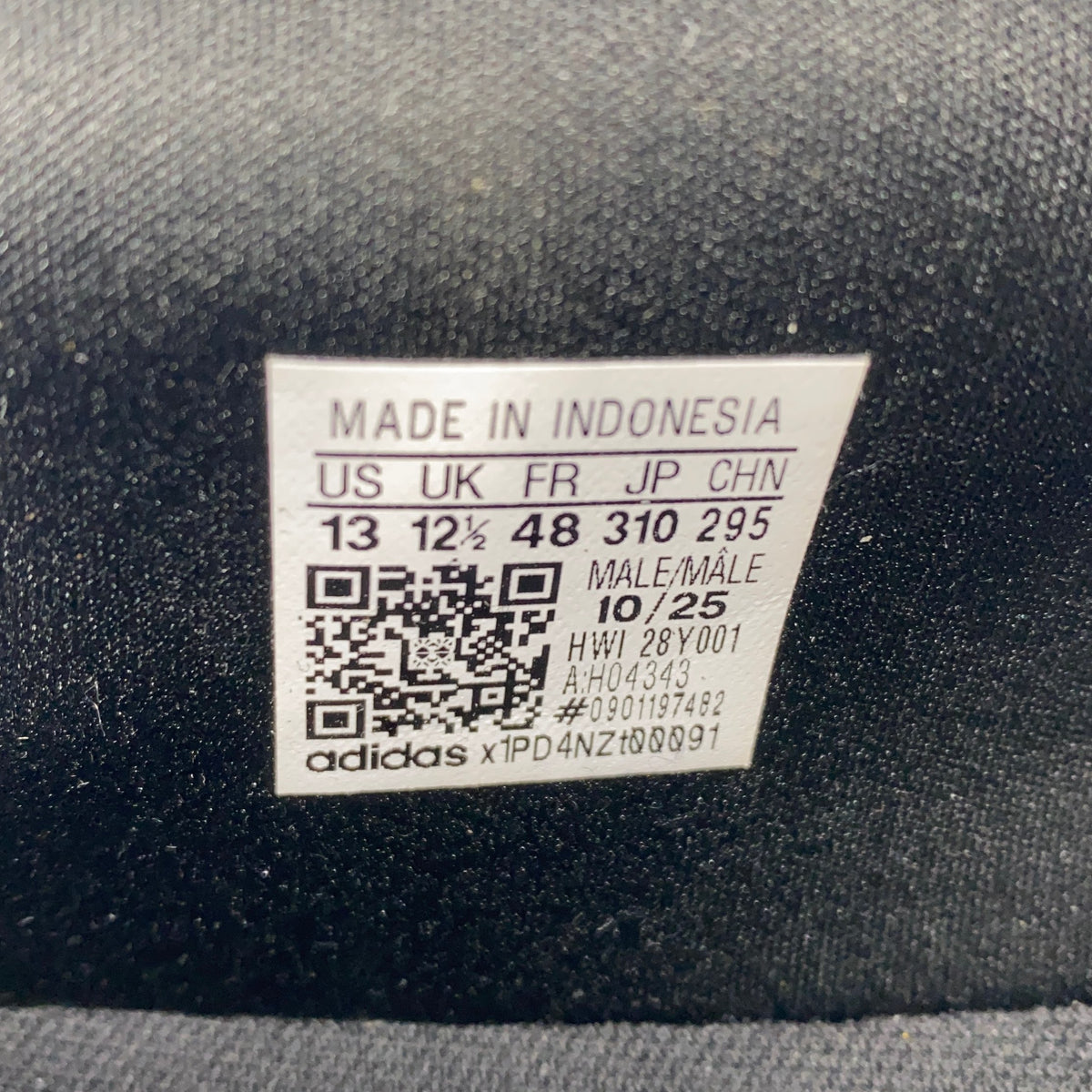 Serial #/Tag-LPNRRJH8170915