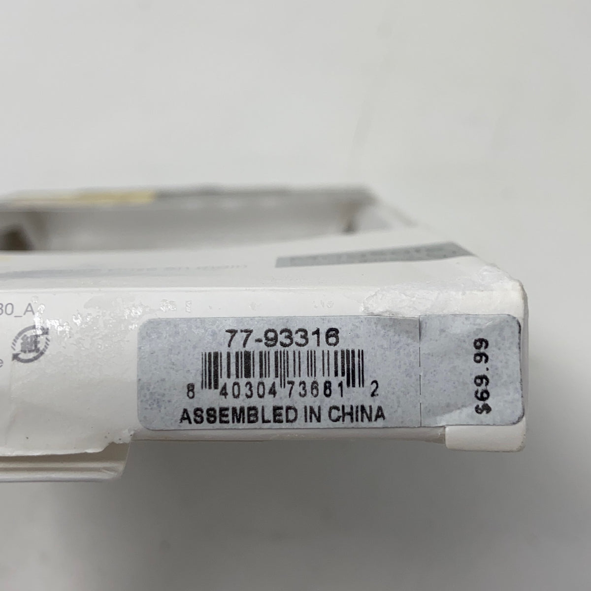 Serial #/Tag-LPNPMGJ1660208