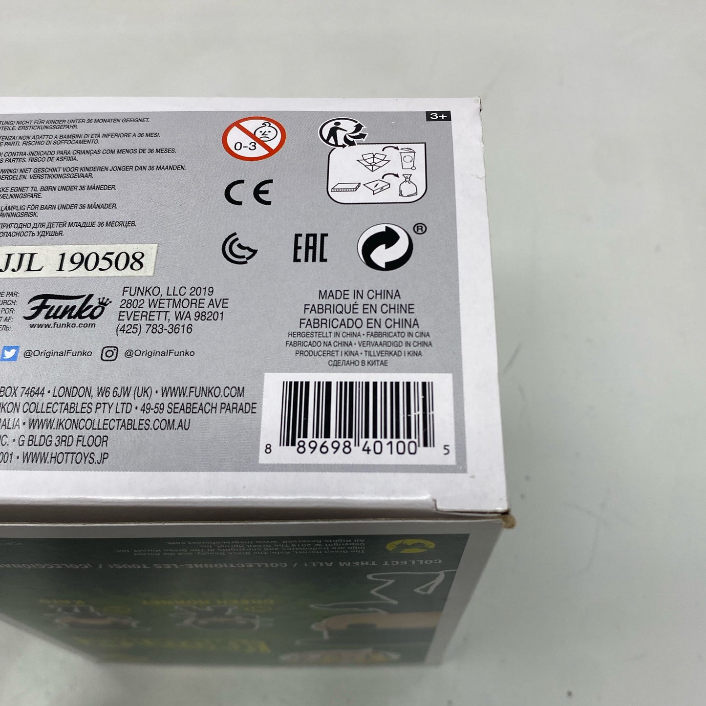 Serial #/Tag-UNT591077AK5