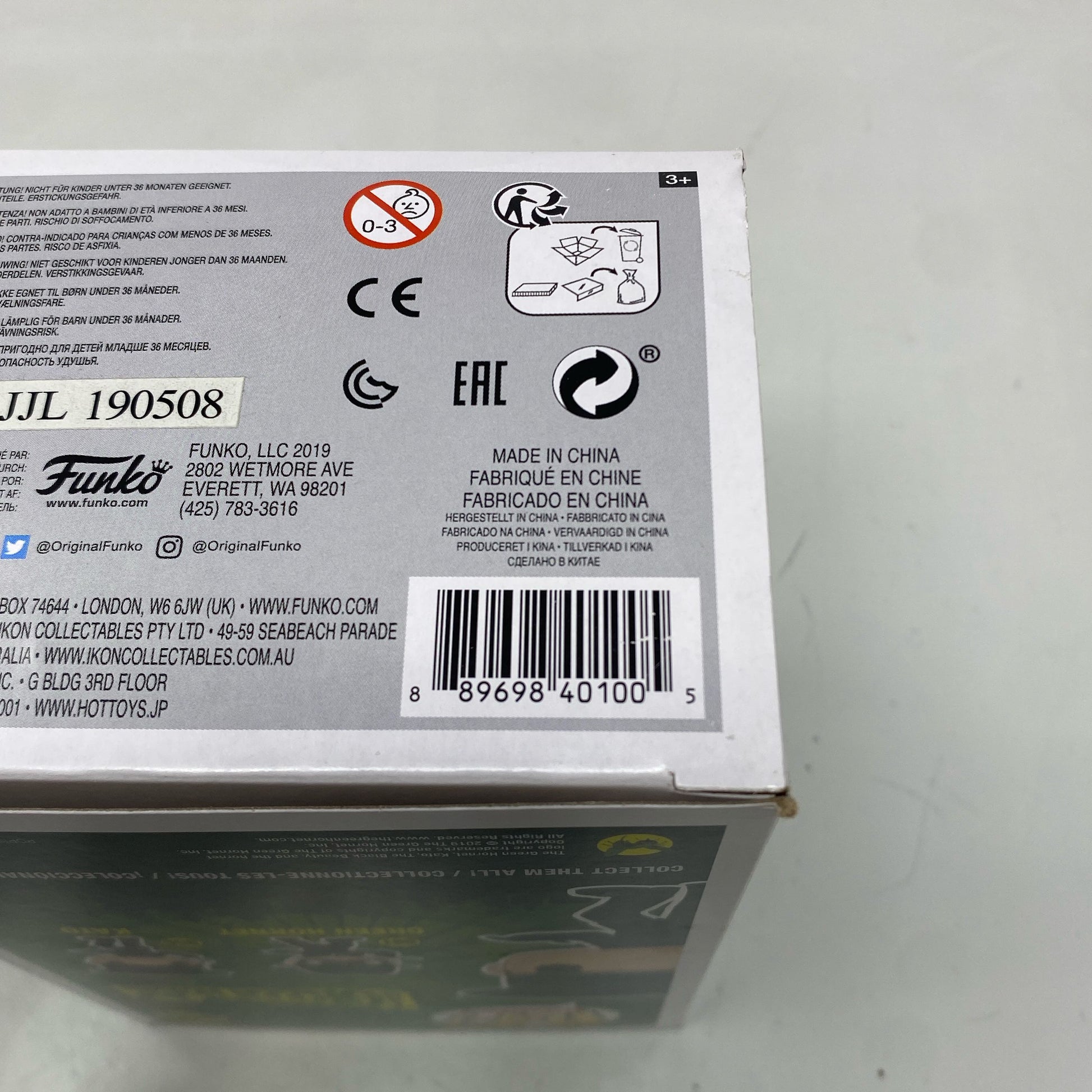 Serial #/Tag-UNT591077AK5