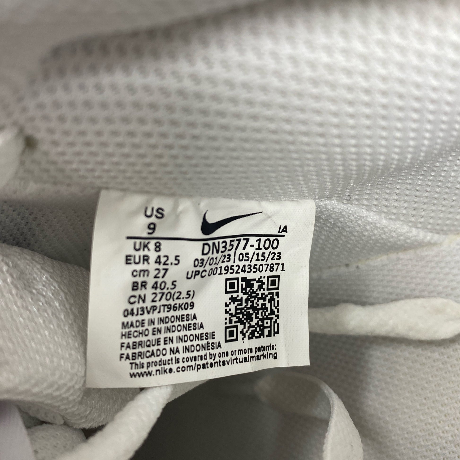 Serial #/Tag-UNT2885828FB