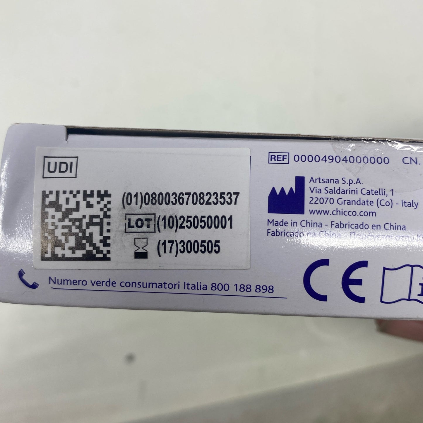 Serial #/Tag-LPNAC852507363