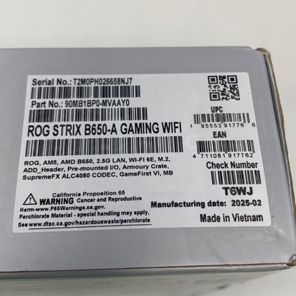 Serial #/Tag-LPNO633751819