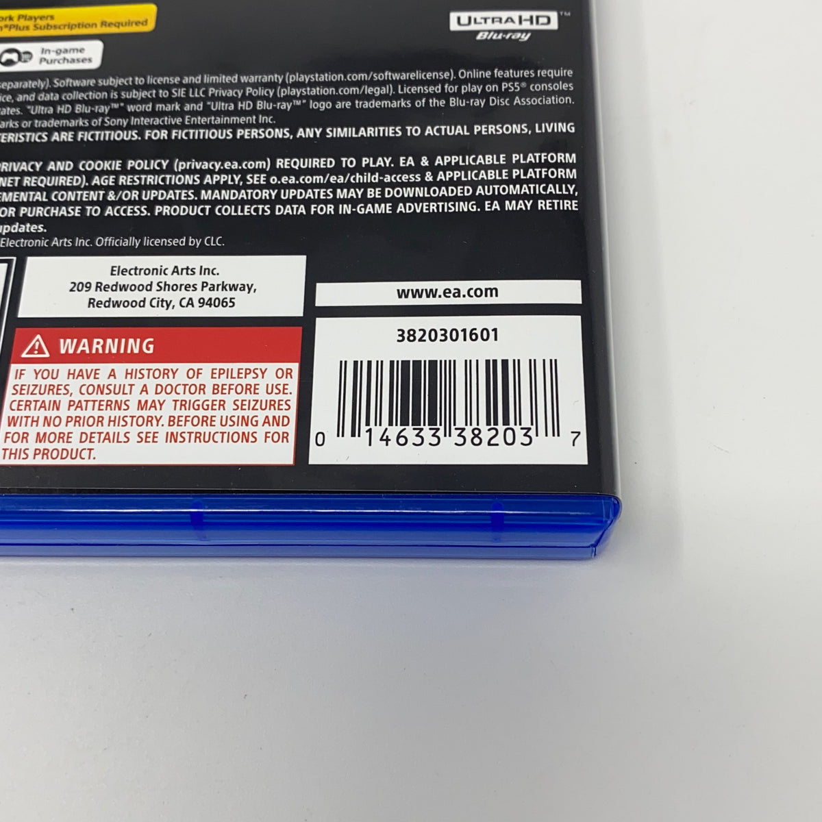 Serial #/Tag-UNT276077HEV