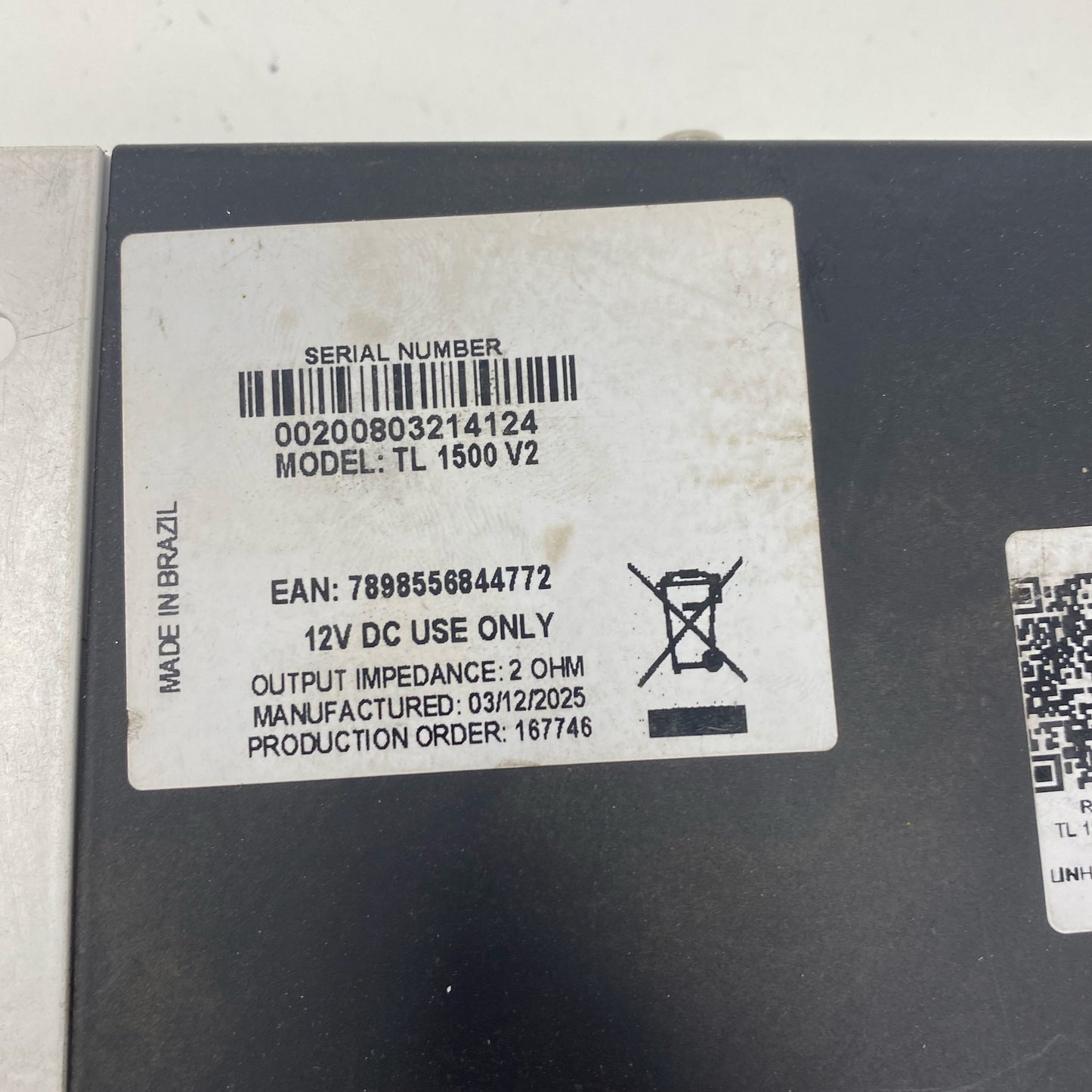 Serial #/Tag-UNT6906232JR