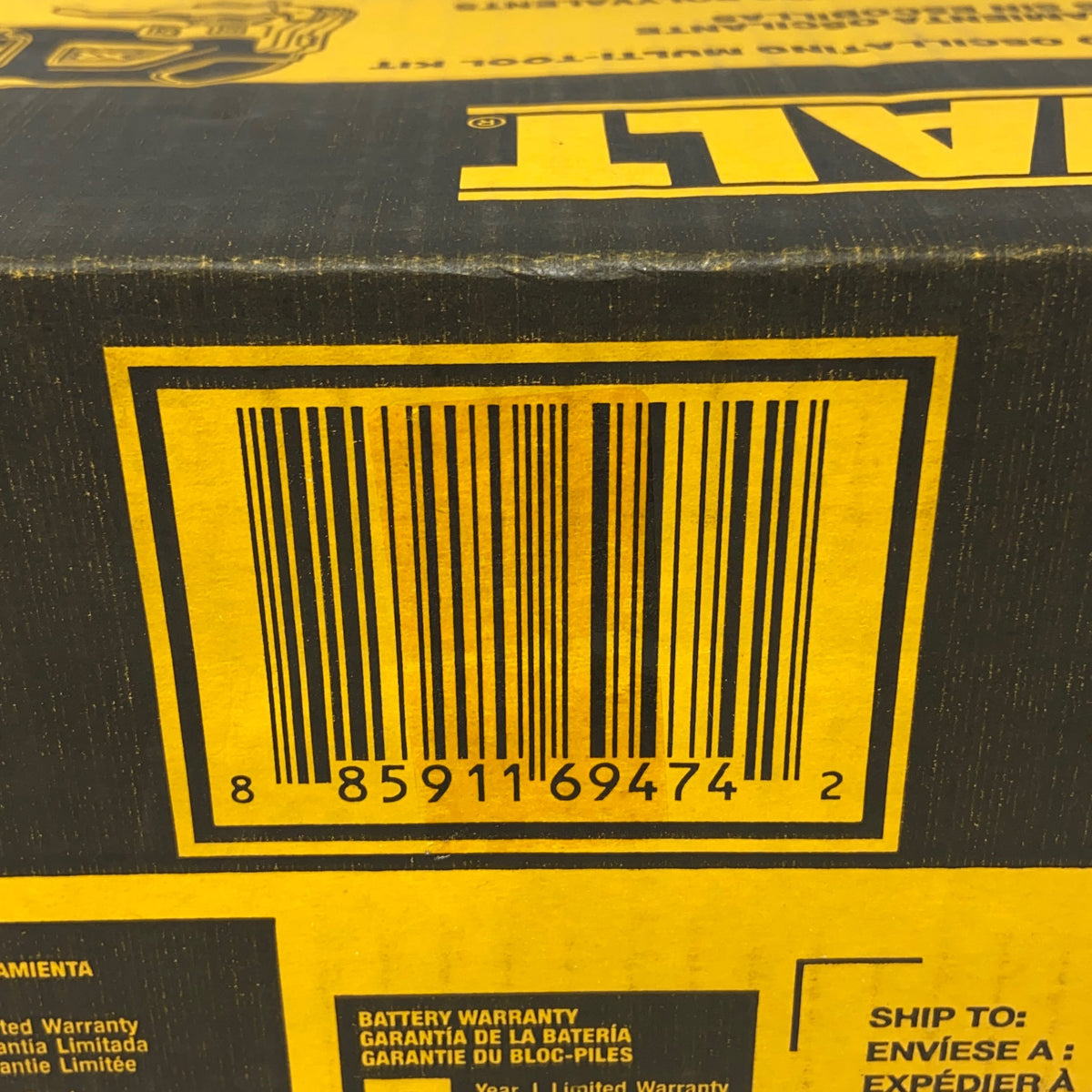 Serial #/Tag-UNT674472V45