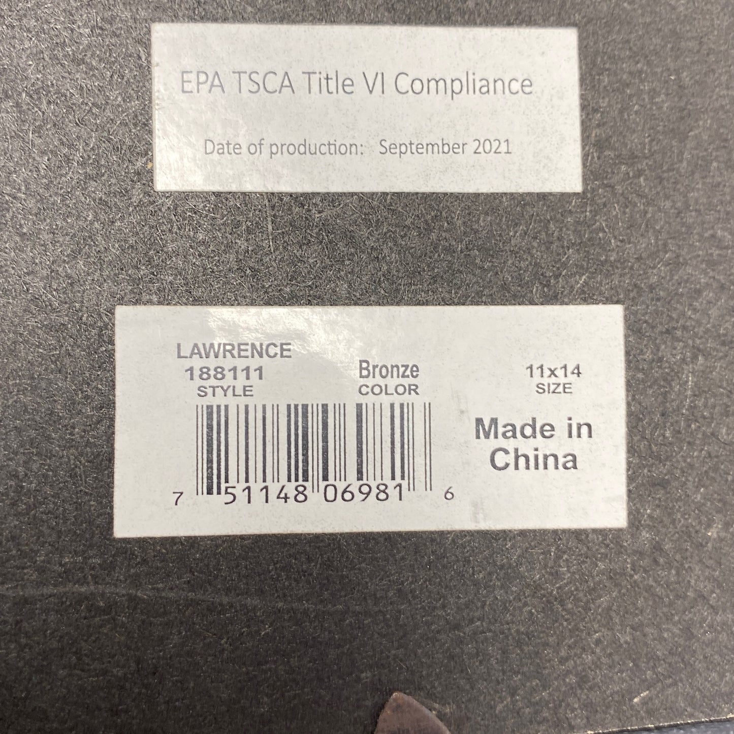Serial #/Tag-UNT1785796E7