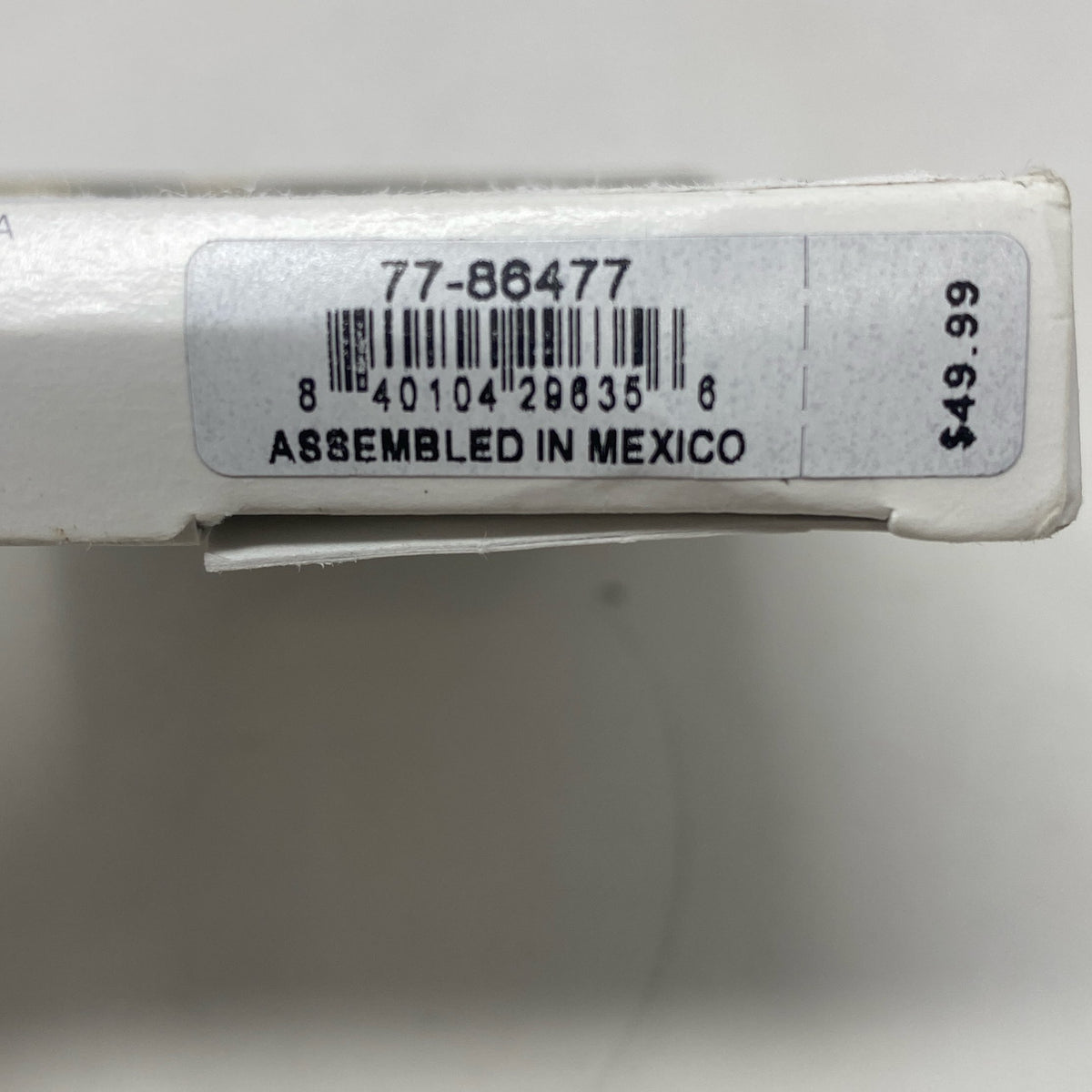 Serial #/Tag-UNT925413NUX
