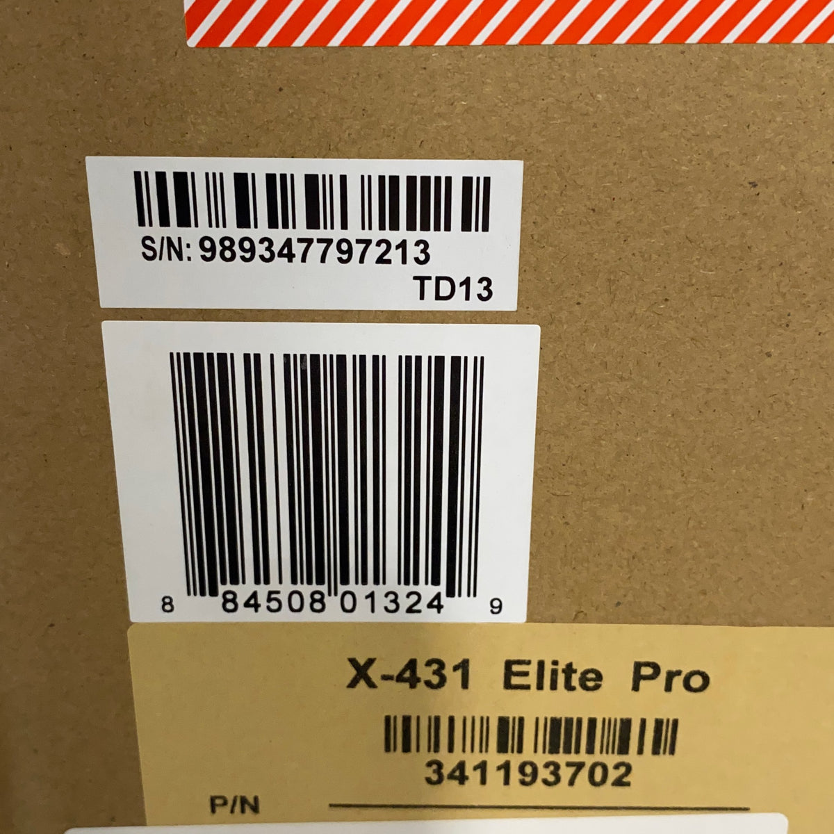 Serial #/Tag-UNT7372057MD