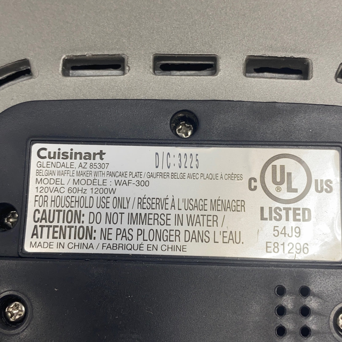 Serial #/Tag-UNT904077HT9