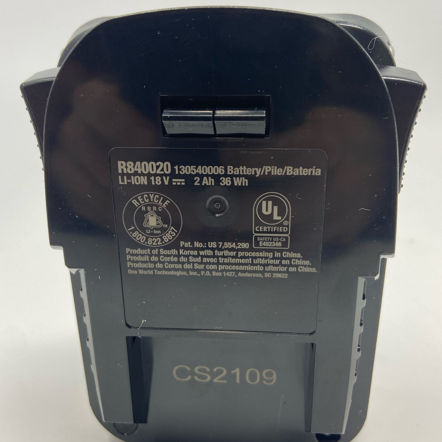 Serial #/Tag-UNT641899D0W