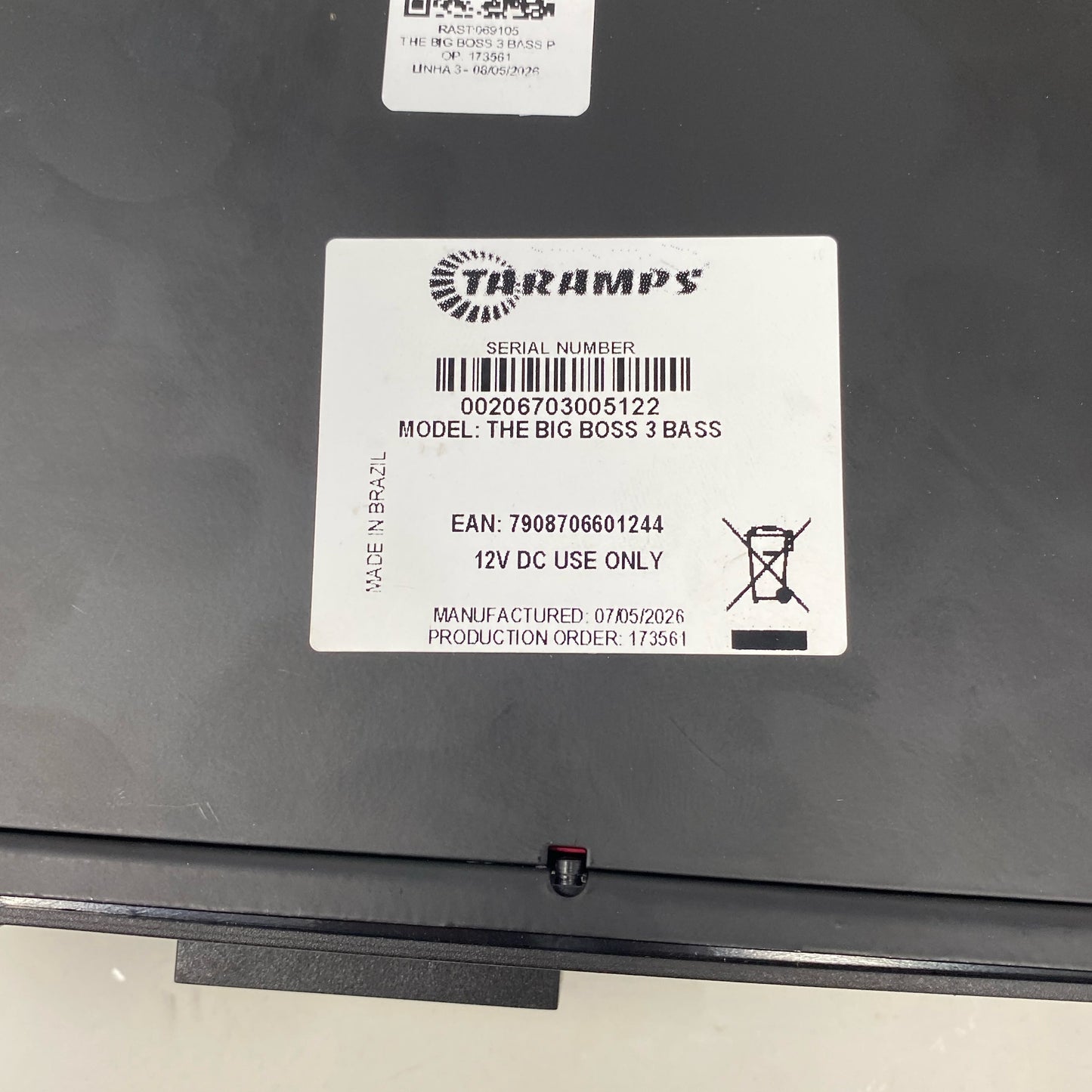 Serial #/Tag-UNT727234L5G