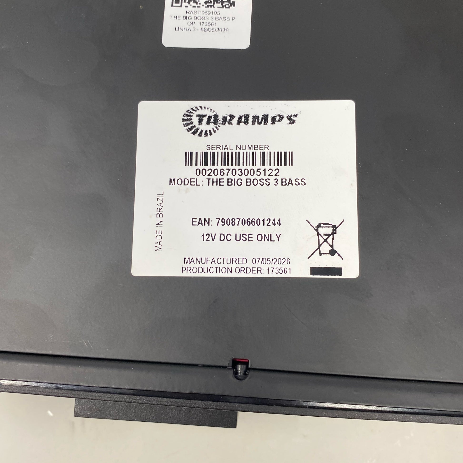 Serial #/Tag-UNT727234L5G