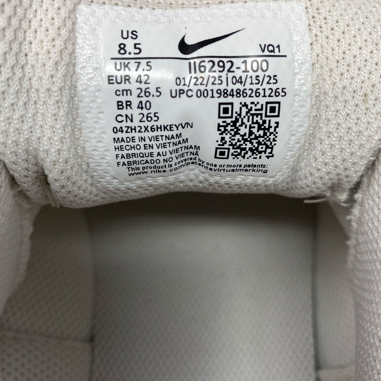 Serial #/Tag-UNT9161801MD