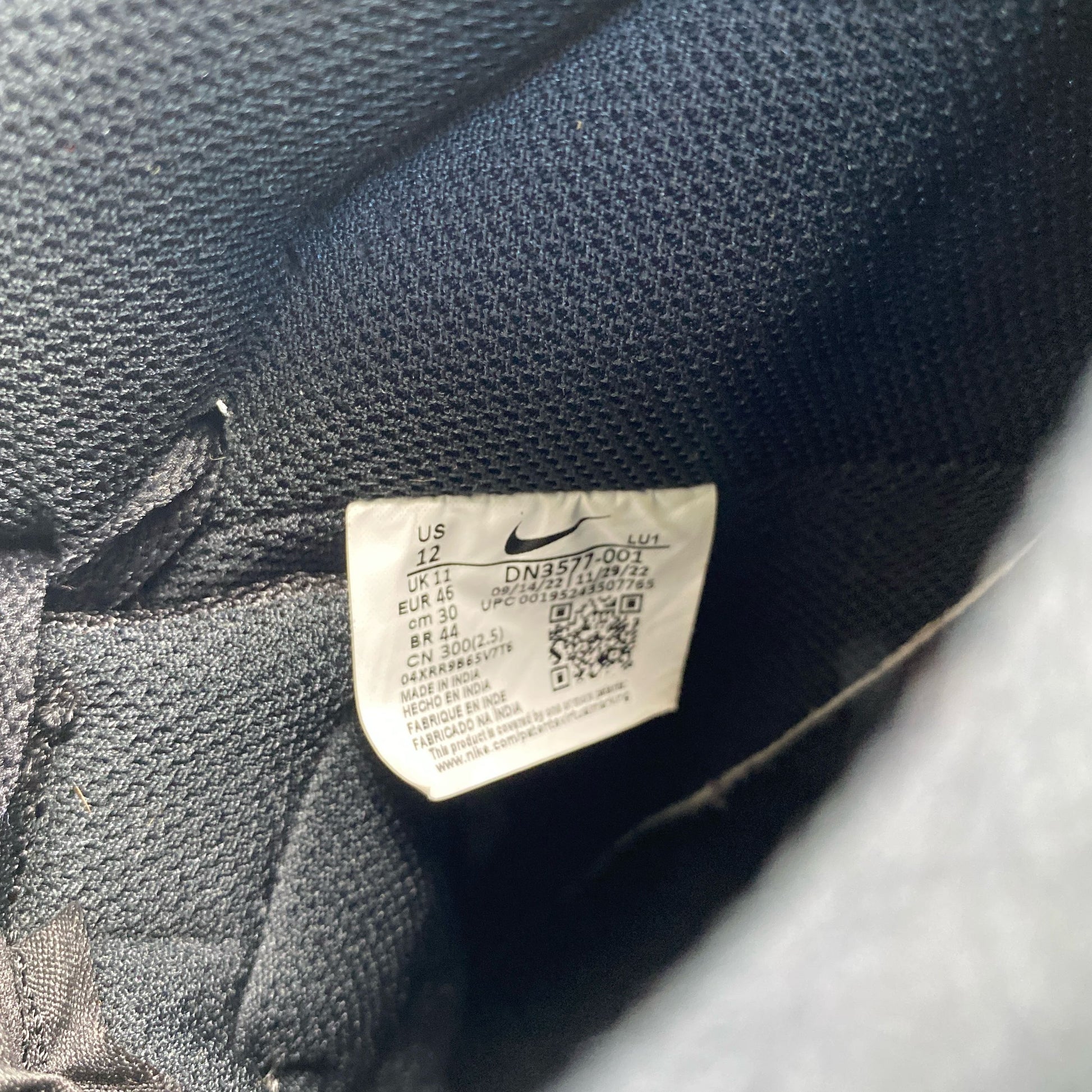 Serial #/Tag-LPNRRIA7715991