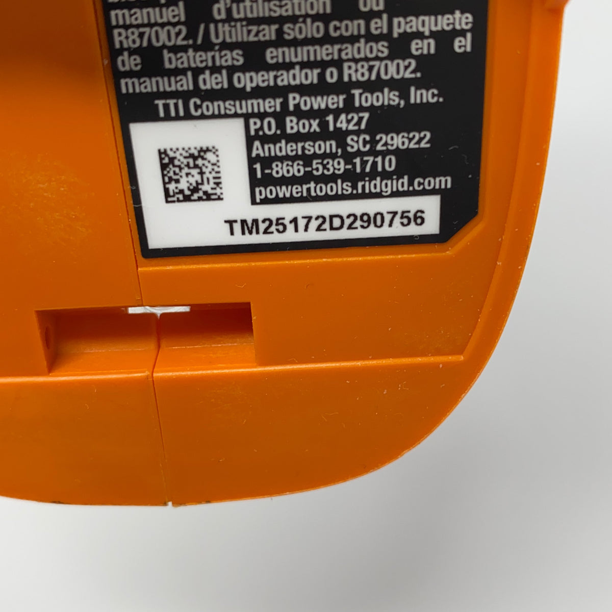 Serial #/Tag-LPNAC838597473