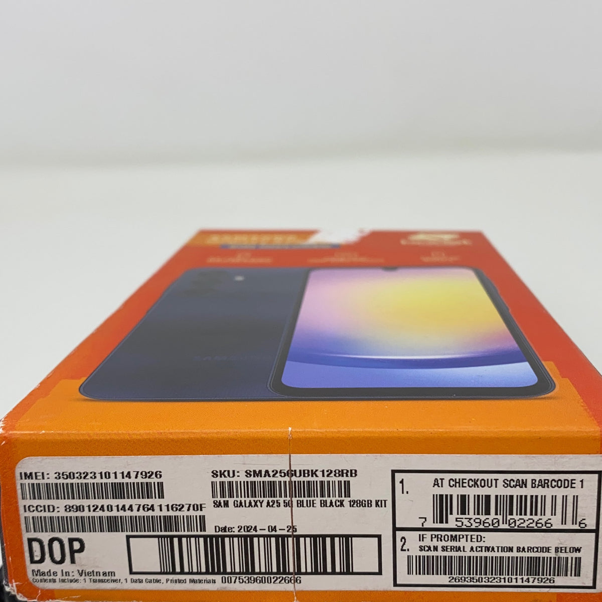 Serial #/Tag-UNT5334131JI