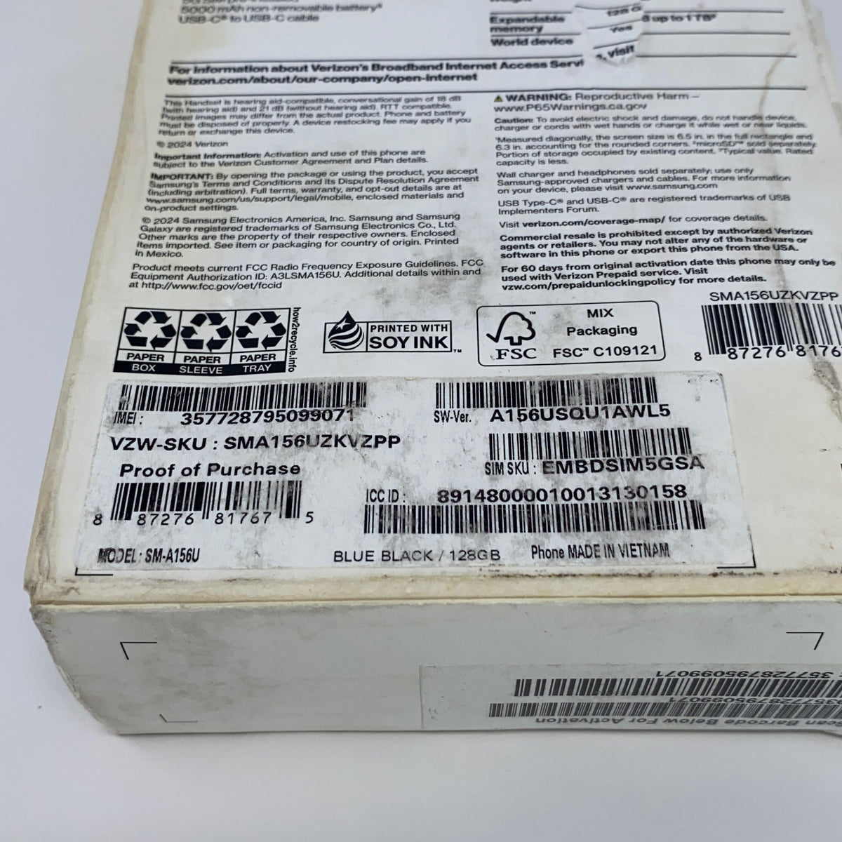 Serial #/Tag-UNT135790YZF