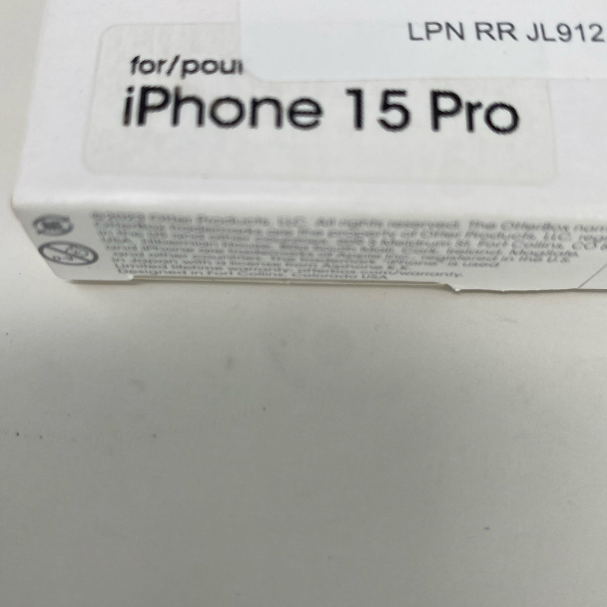 Serial #/Tag-LPNRRJL9121419