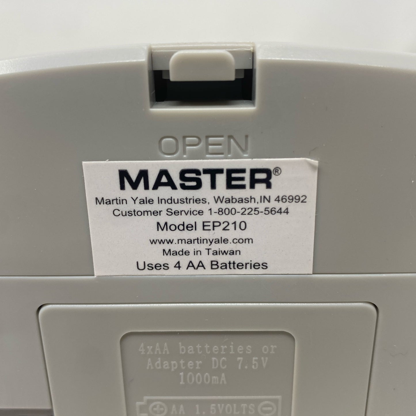 Serial #/Tag-LPNO550020411
