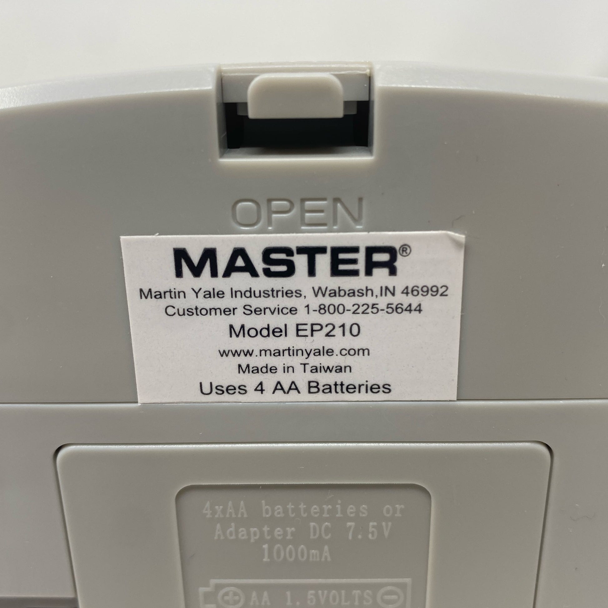 Serial #/Tag-LPNO550020411