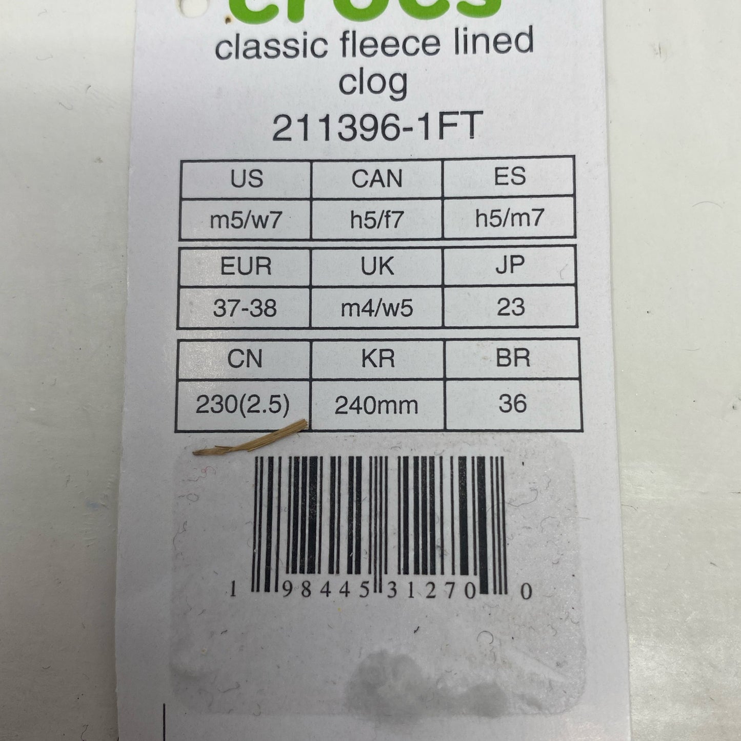 Serial #/Tag-UNT969479RFH