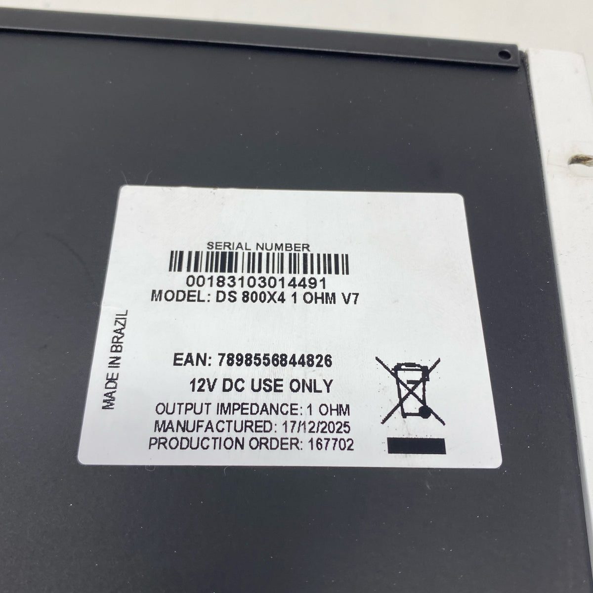 Serial #/Tag-UNT052576HS3