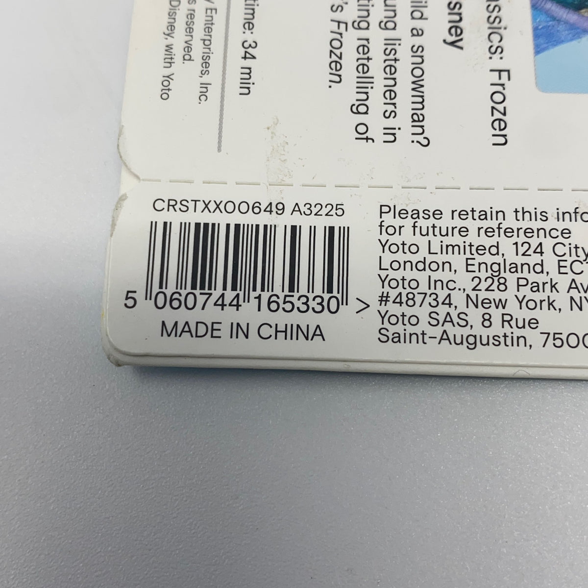 Serial #/Tag-LPNNG6Q2W46B3