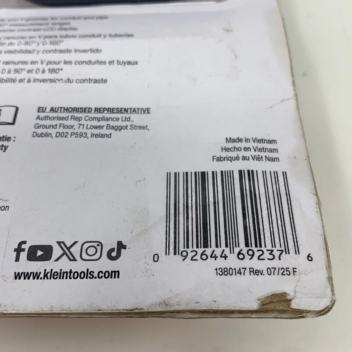 Serial #/Tag-UNT9205646NL