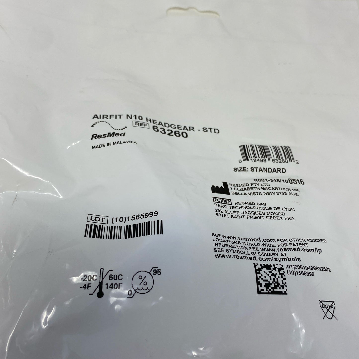 Serial #/Tag-UNT2369106VH