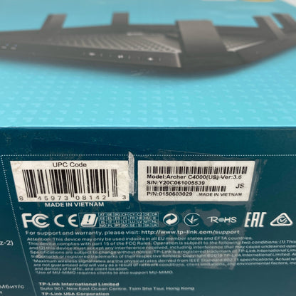 Serial #/Tag-UNT8003794ZV