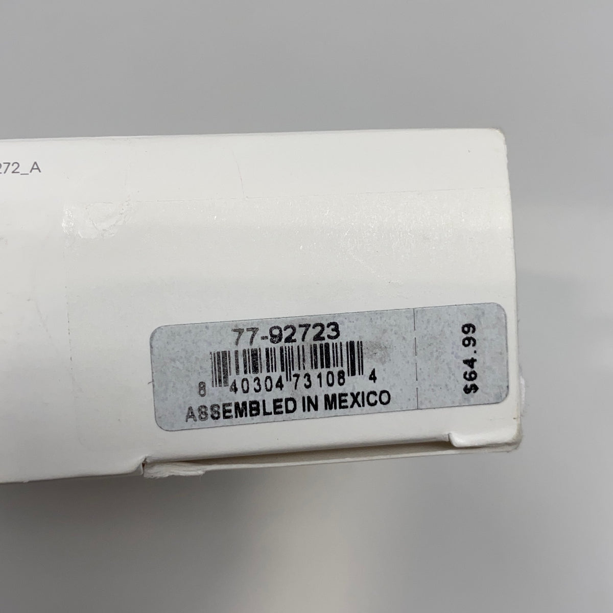 Serial #/Tag-LPNAC492483950