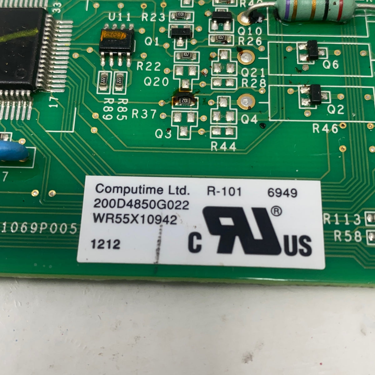 Serial #/Tag-UNT993074IQU
