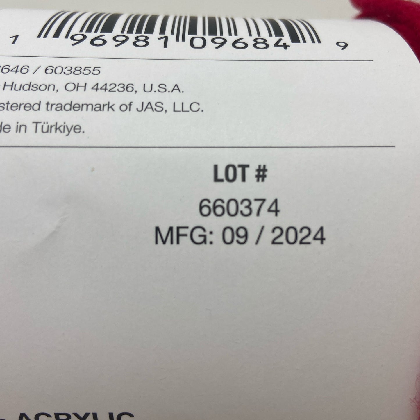 Serial #/Tag-UNT218770QH3