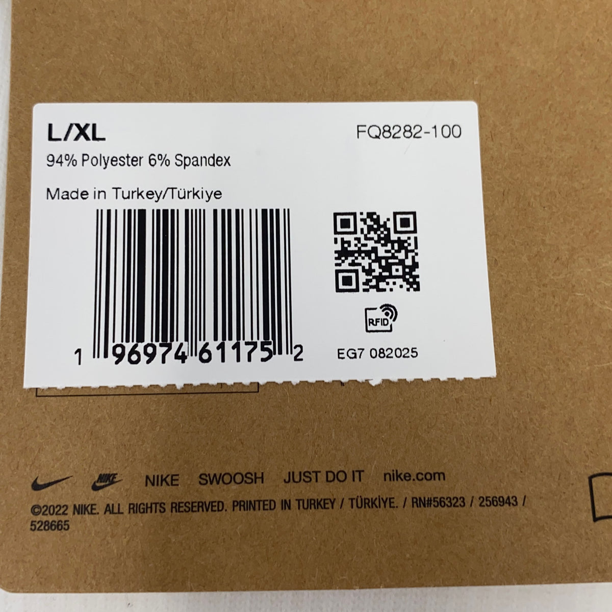 Serial #/Tag-LPNO578858774
