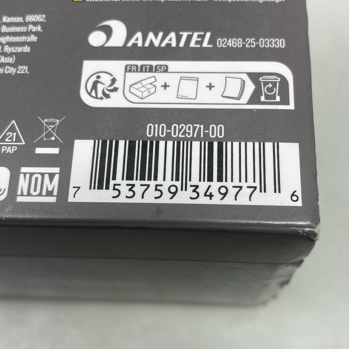 Serial #/Tag-LPNO595651331