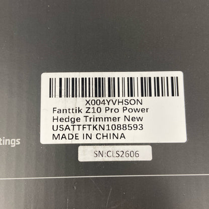 Serial #/Tag-UNT015288MO8
