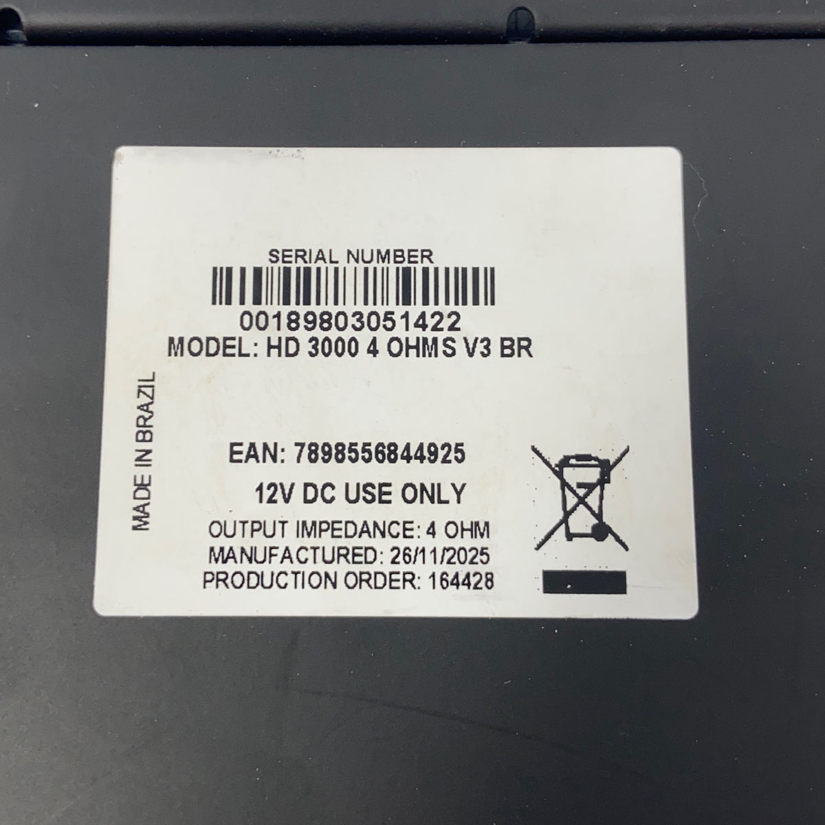 Serial #/Tag-LPNRRJL0559865