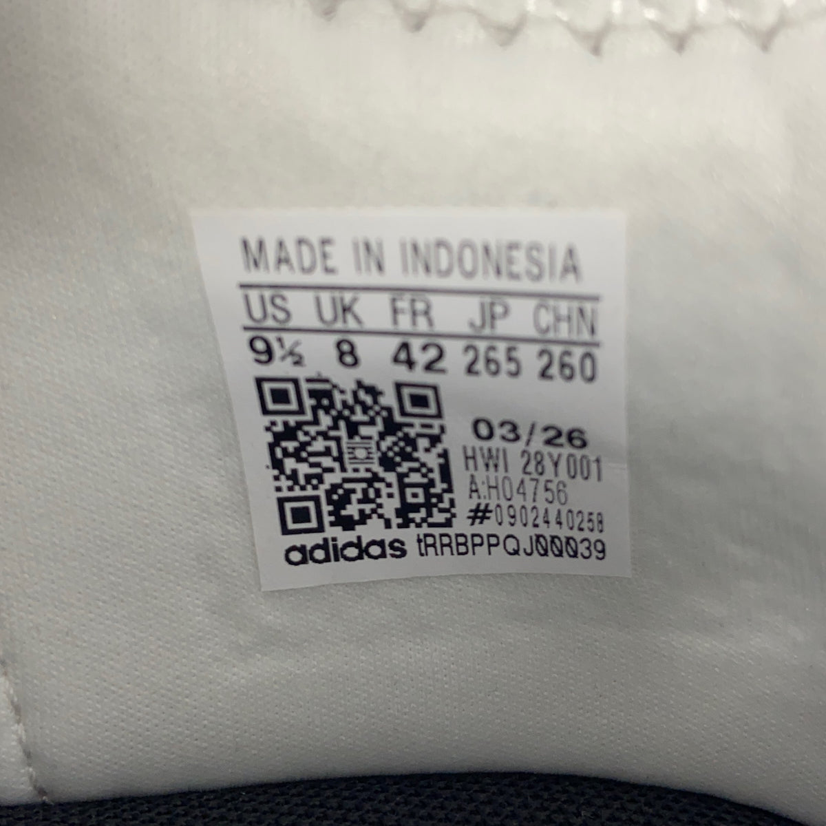 Serial #/Tag-LPNNA63ZW5RK5