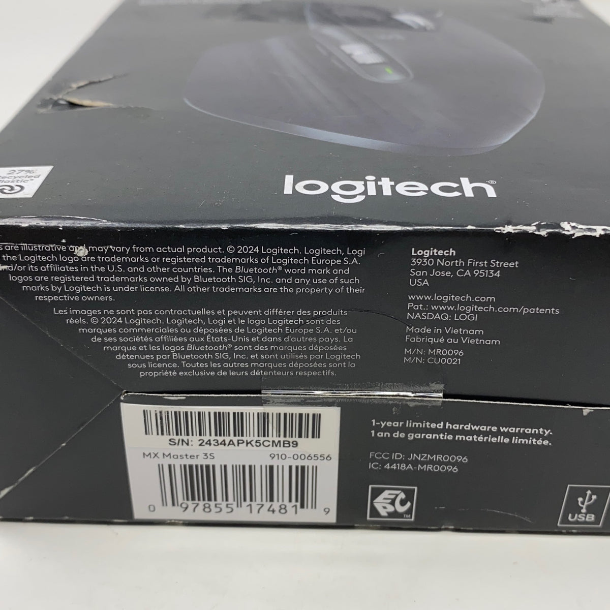Serial #/Tag-LPNAC509202824