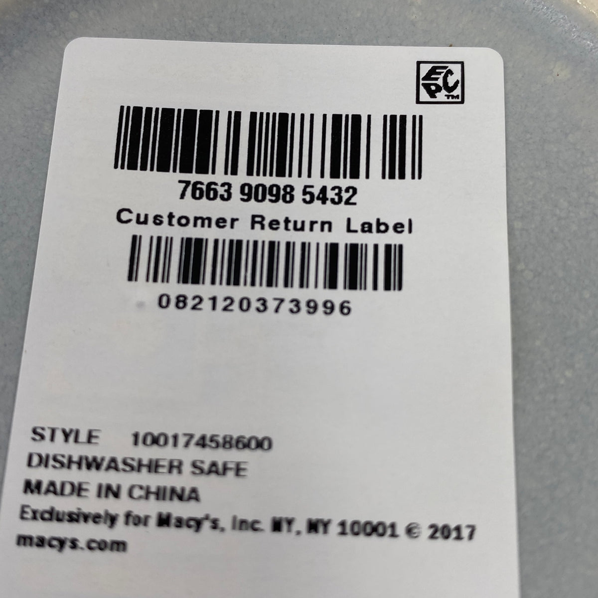 Serial #/Tag-UNT180662C2W