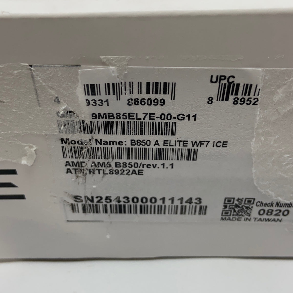 Serial #/Tag-LPNNE6VZZZHPF