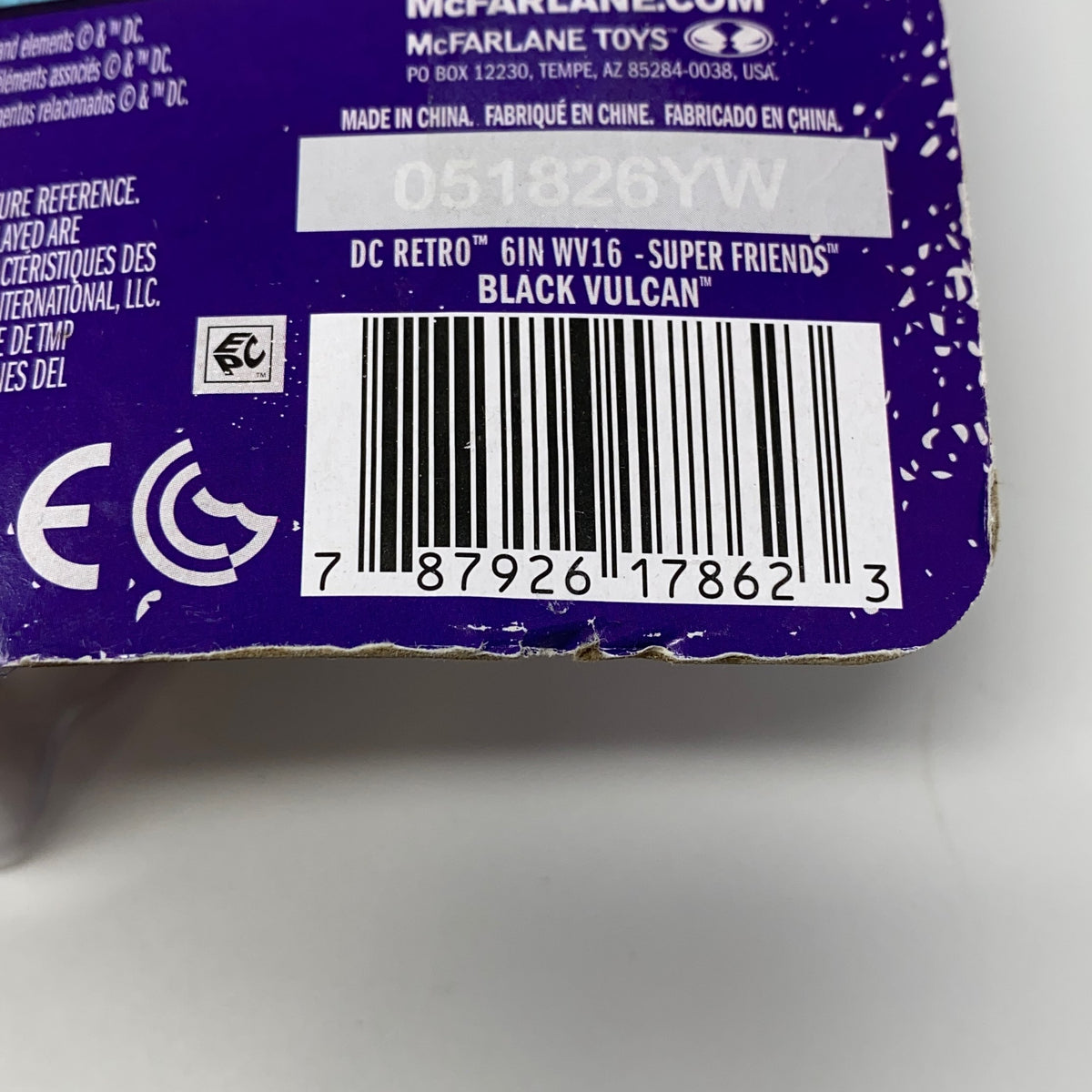 Serial #/Tag-LPNAC850179780