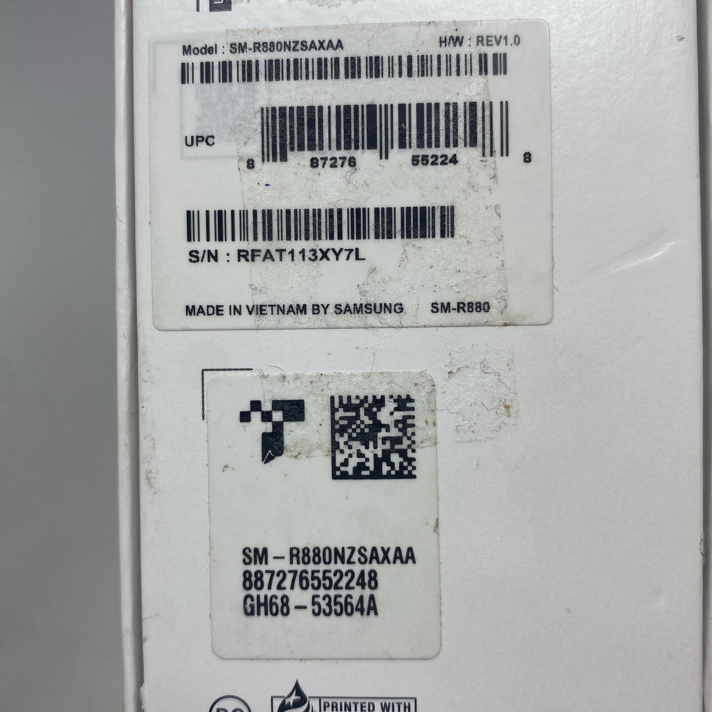 Serial #/Tag-UNT893267AAO