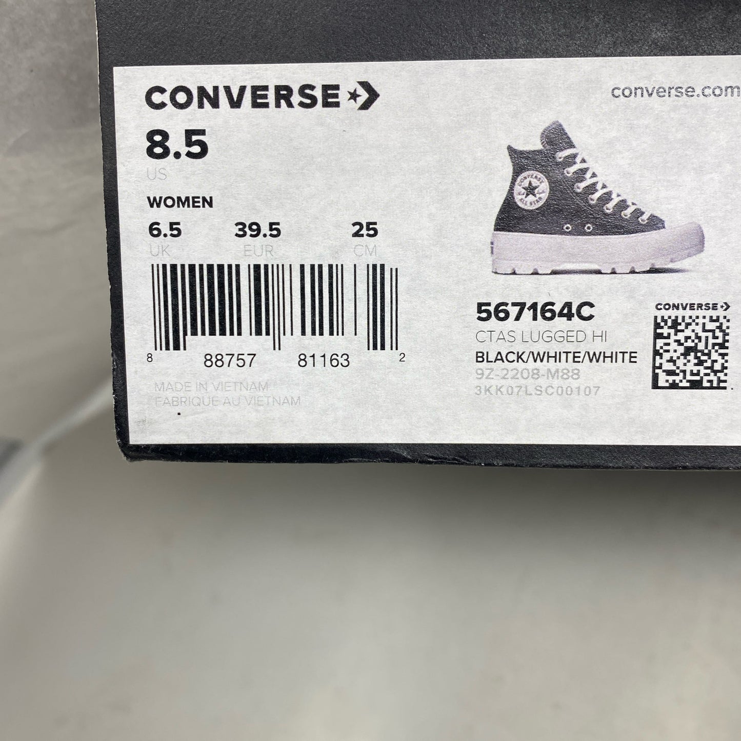 Serial #/Tag-UNT818425LUI